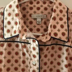 J.Crew Pajama Style Button Down Shirt